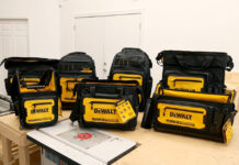 DeWALT Tool Bags, backpacks, belts, knee pads, holsters