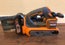 Follow Up- Ridgid Cordless Belt Sander Review