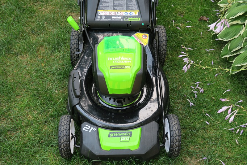 greenworks pro lawn mower