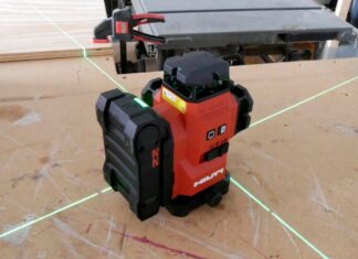 Hilti 360-degree laser level PM-50MG-A22