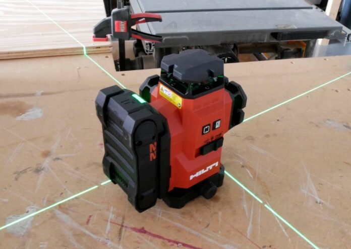 Hilti 360-degree laser level PM-50MG-A22