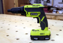 Ryobi 18-Volt Brushless Drywall Screw Gun Review