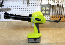 Ryobi 18-Volt Caulk Gun Review