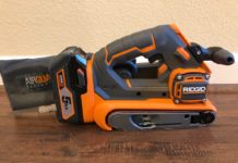 Ridgid Cordless Belt Sander Review