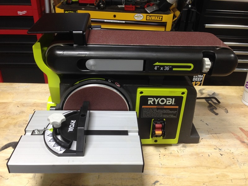 ryobi bench sander