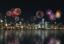 Chicago New Year's Even Fireworks