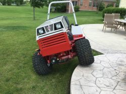 Ventrac articulation