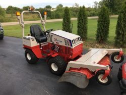 Ventrac finsih mower