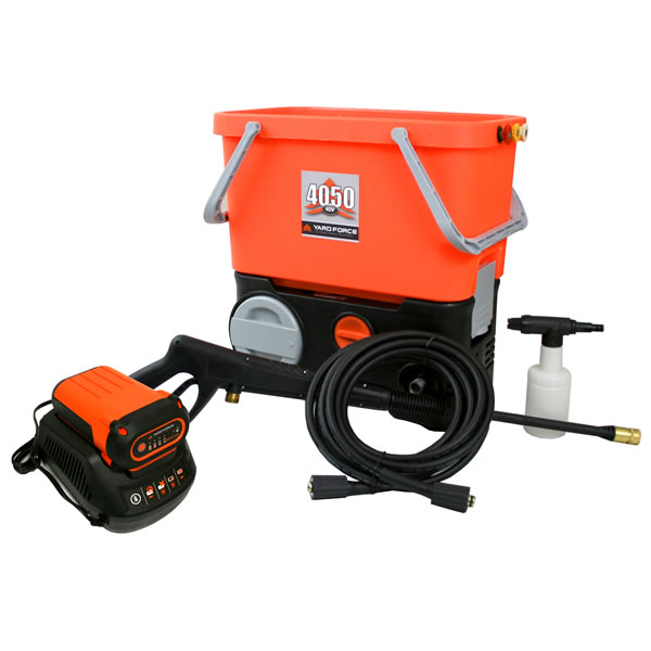 40V cordless pressure washer