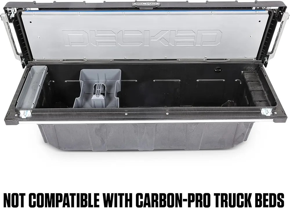 DECKED TRUCK BED STORAGE TOOL BOX